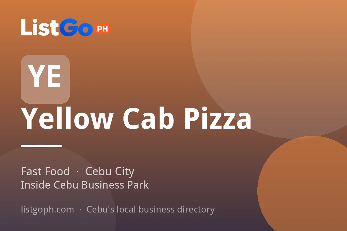 Yellow Cab Pizza