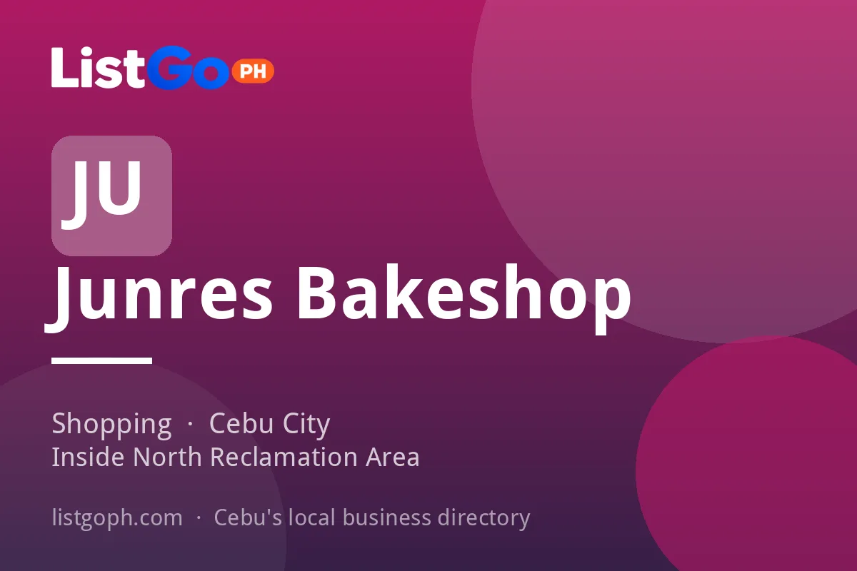 Junres Bakeshop