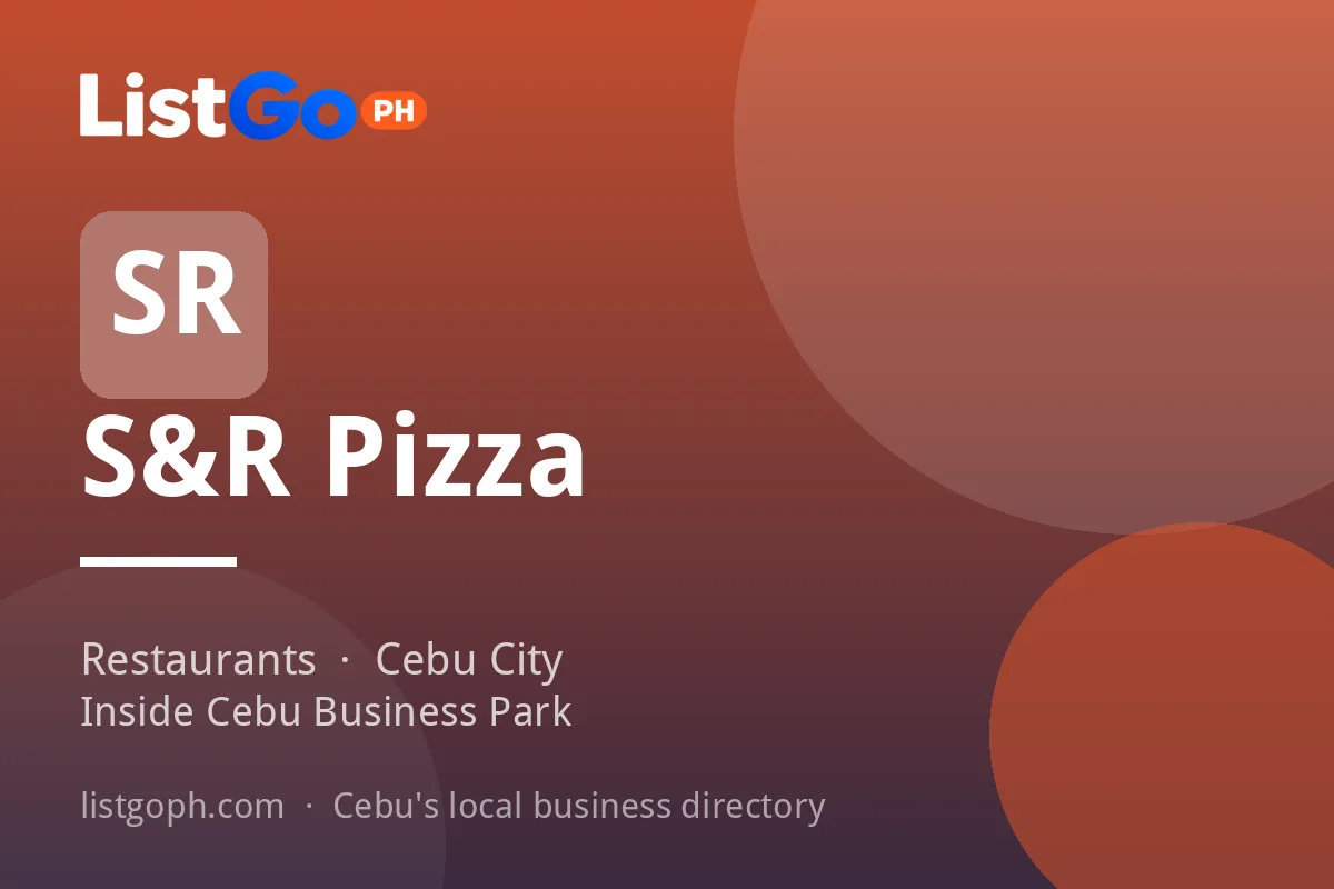 S&R Pizza