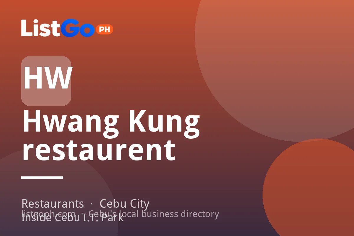 Hwang Kung restaurent