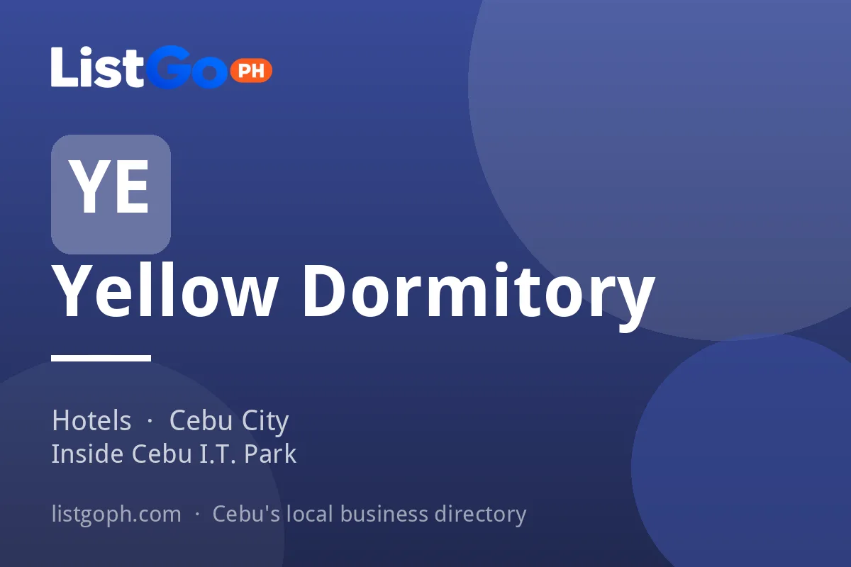 Yellow Dormitory