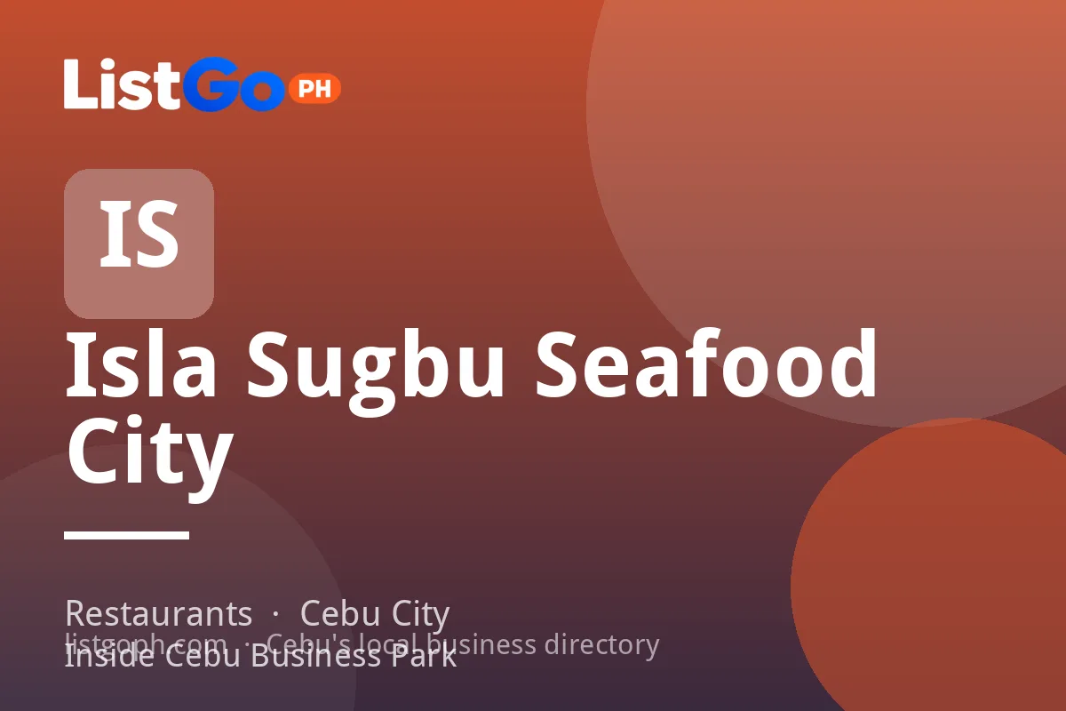 Isla Sugbu Seafood City