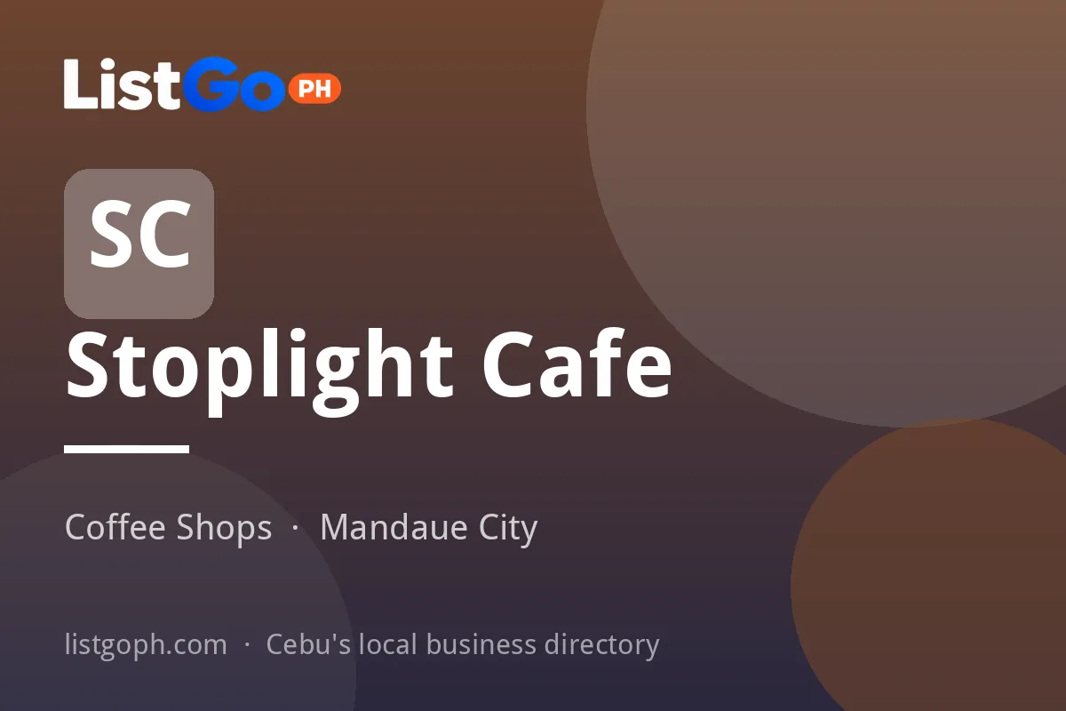 Stoplight Cafe