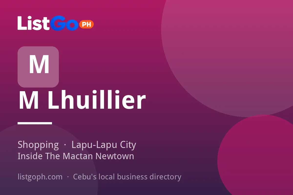 M Lhuillier