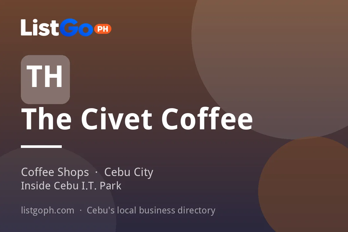 The Civet Coffee