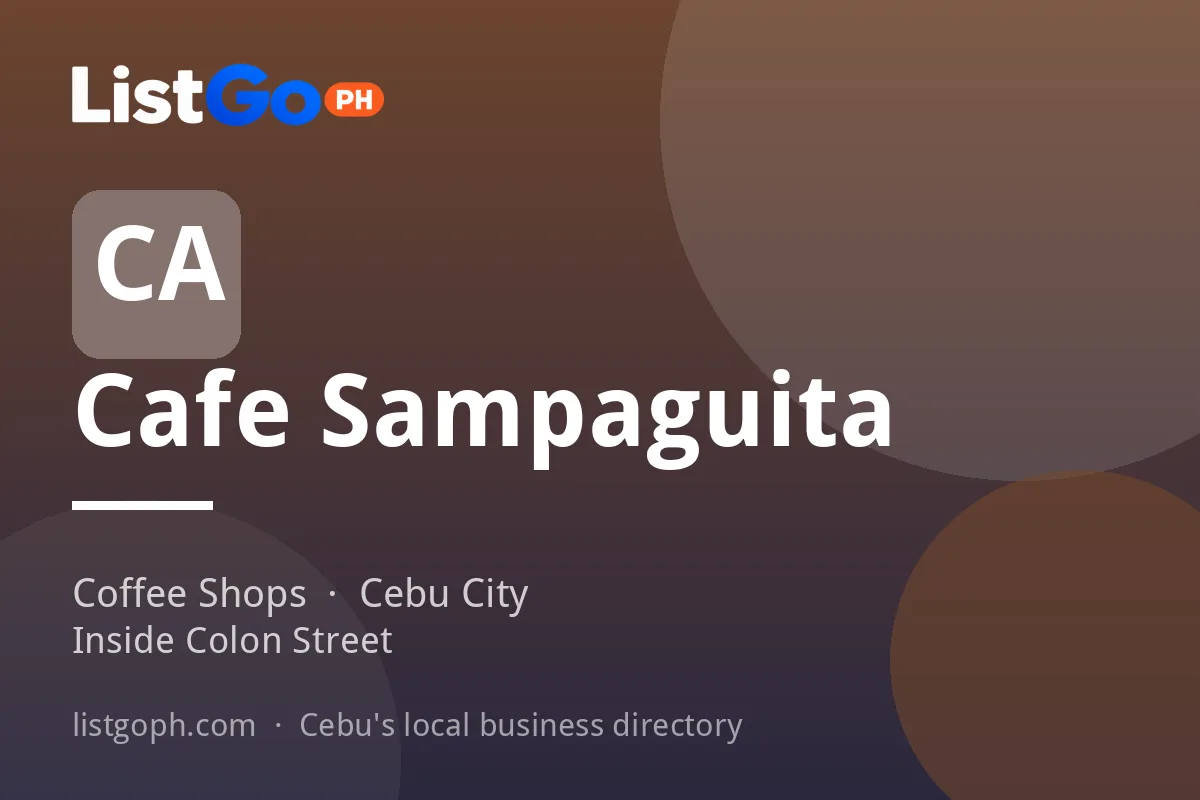 Cafe Sampaguita
