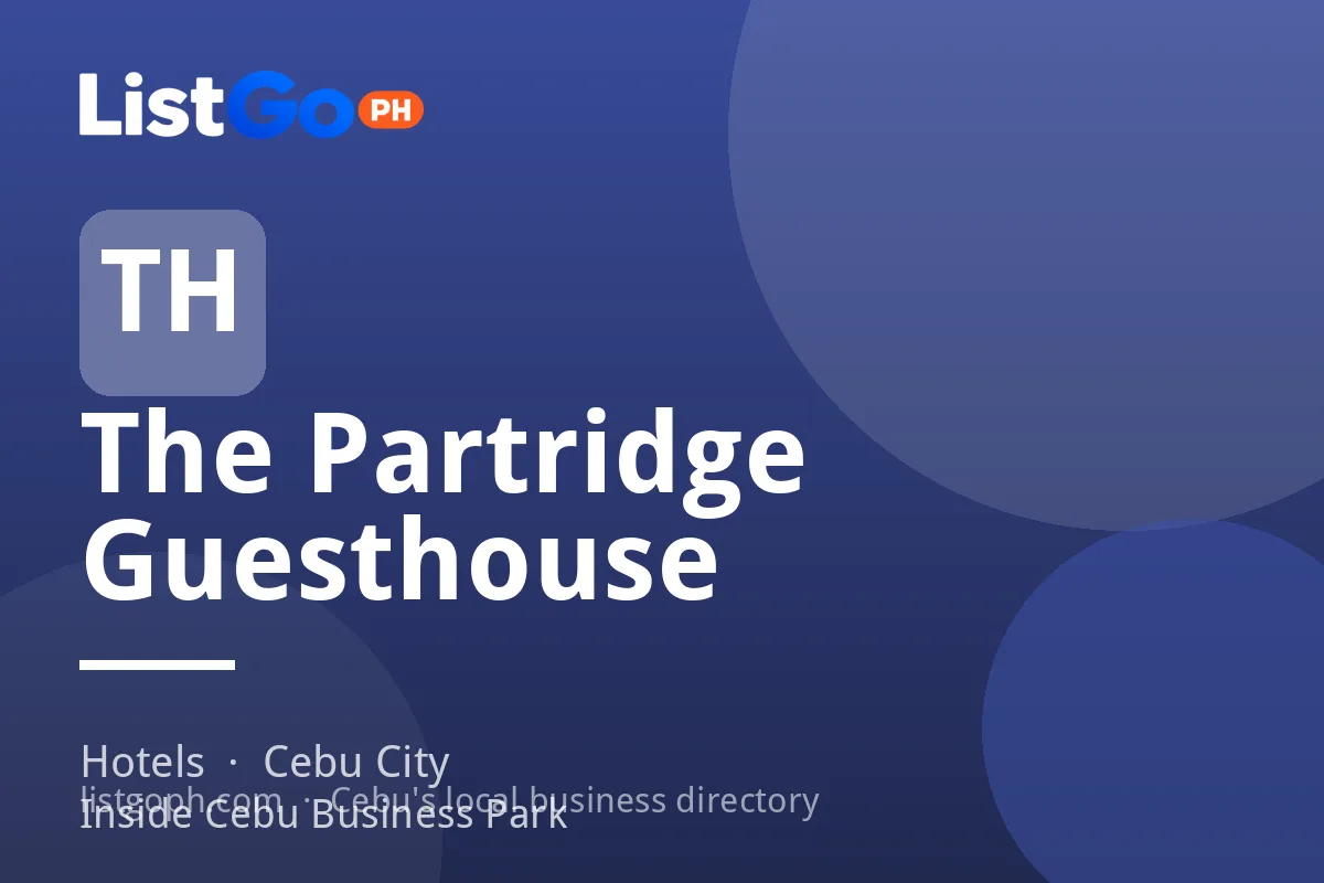 The Partridge Guesthouse
