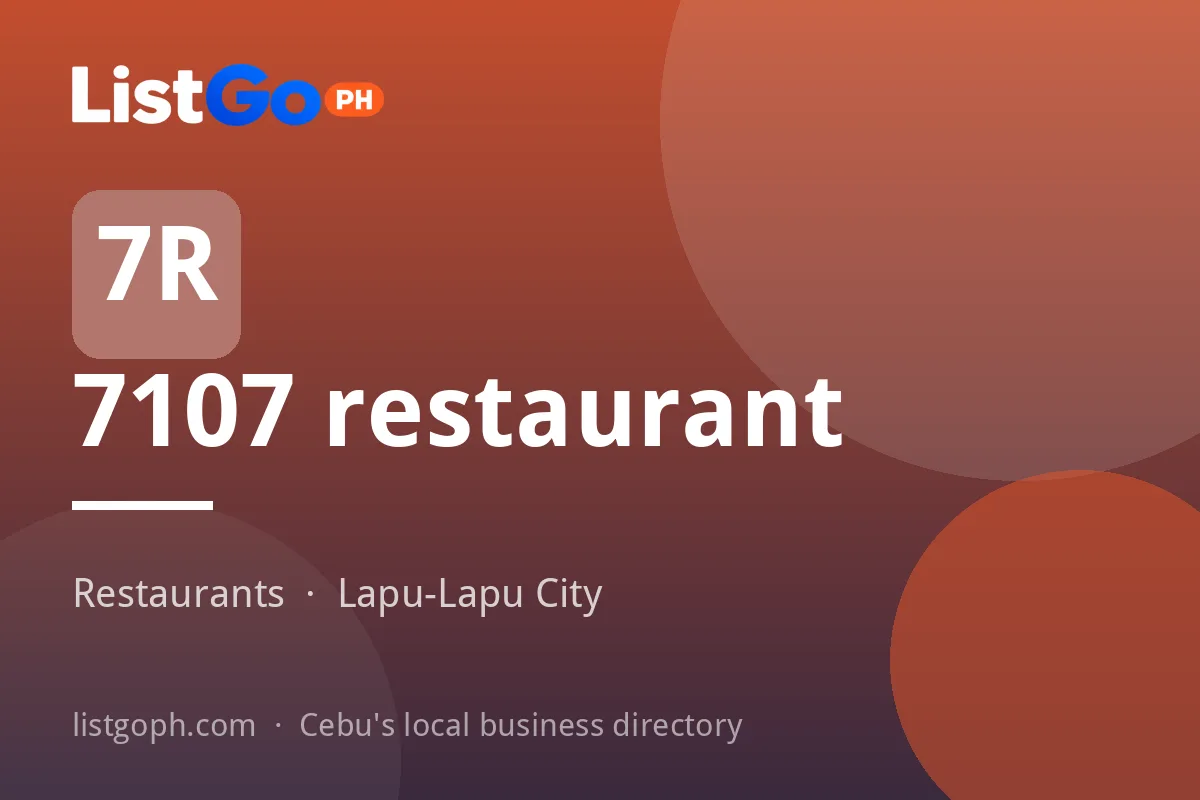 7107 restaurant