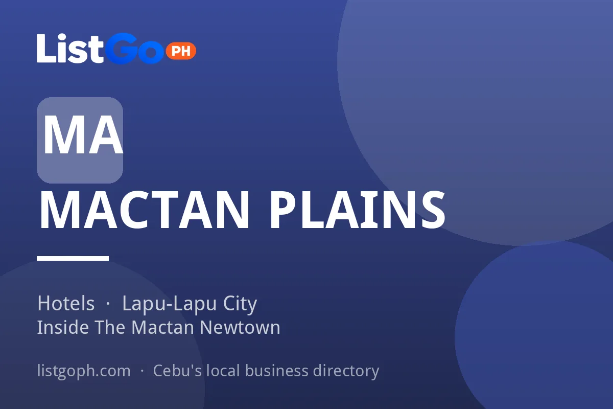 MACTAN PLAINS