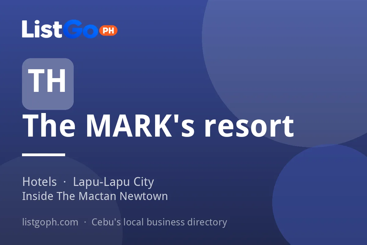 The MARK's resort