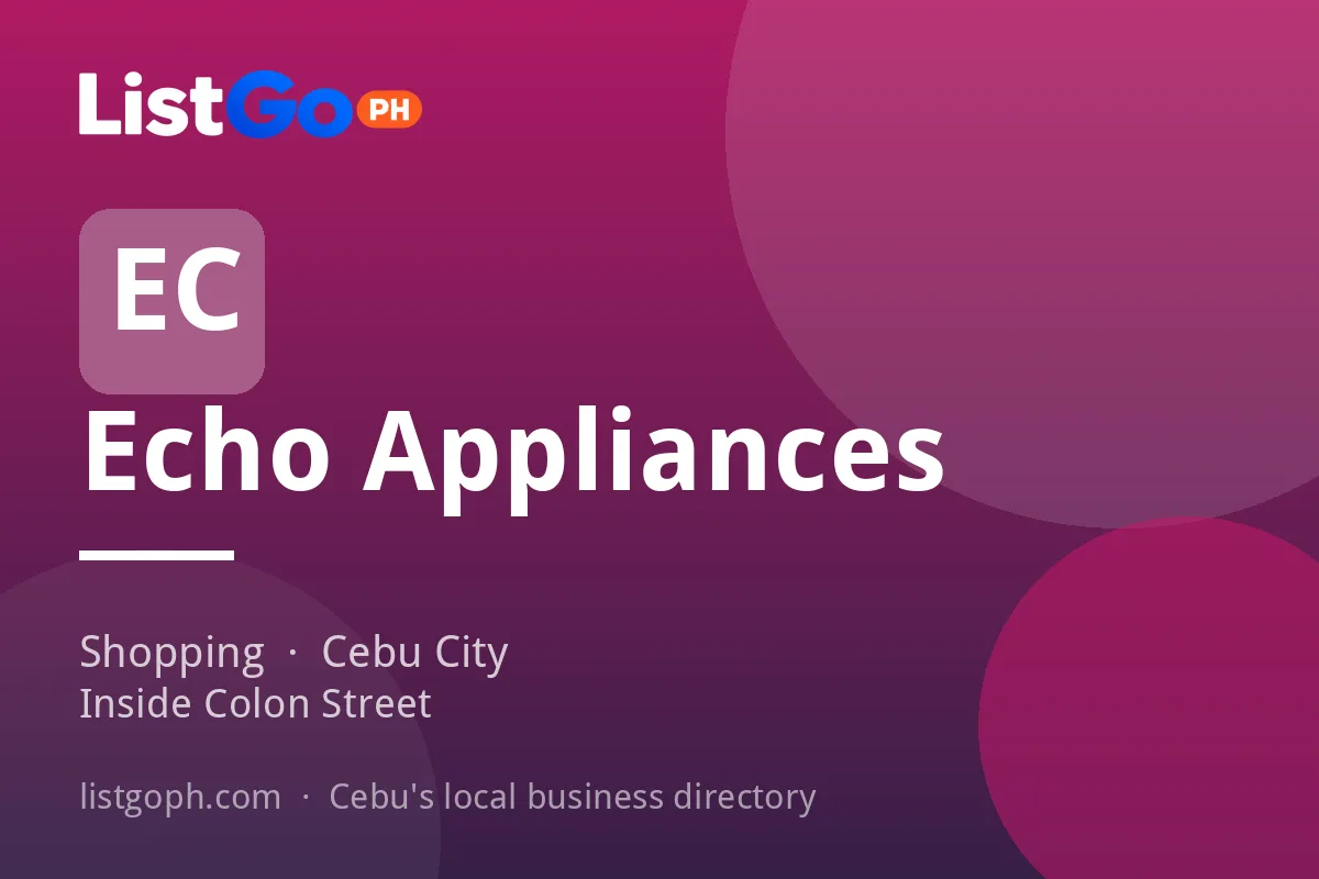 Echo Appliances