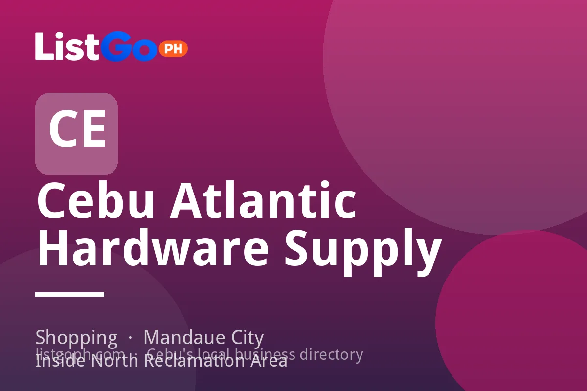 Cebu Atlantic Hardware Supply