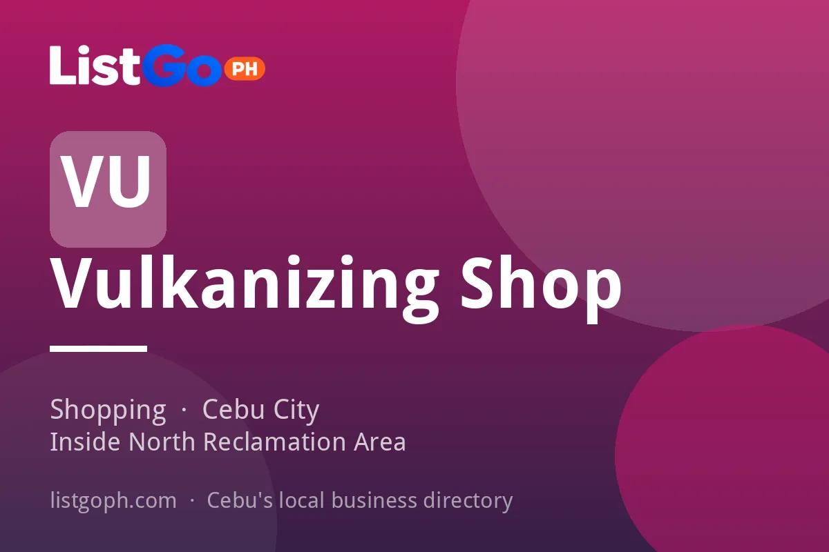 Vulkanizing Shop