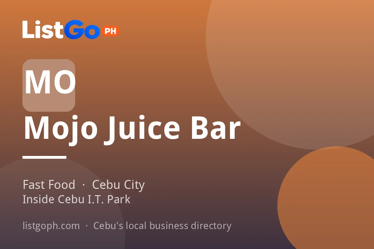 Mojo Juice Bar