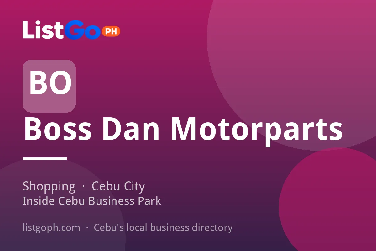 Boss Dan Motorparts