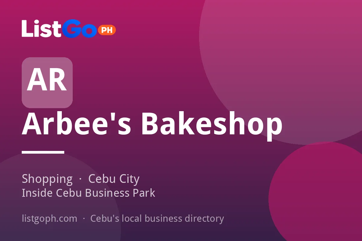 Arbee's Bakeshop