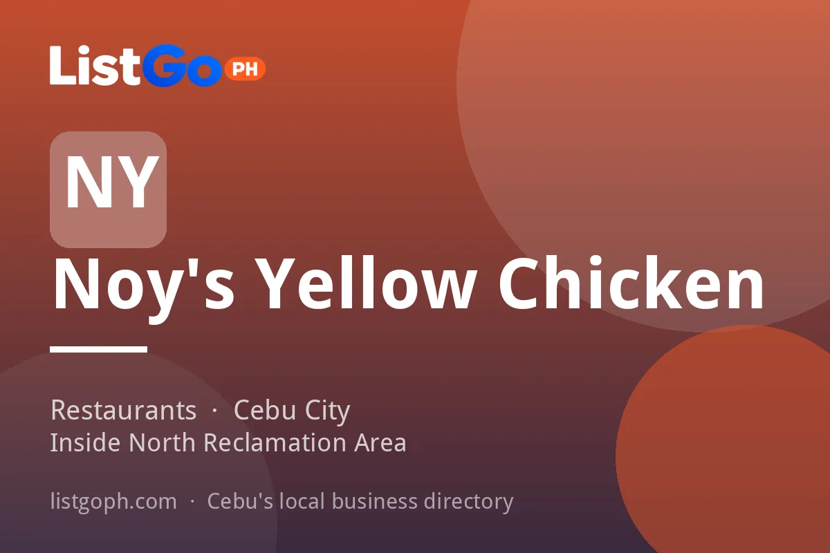 Noy's Yellow Chicken