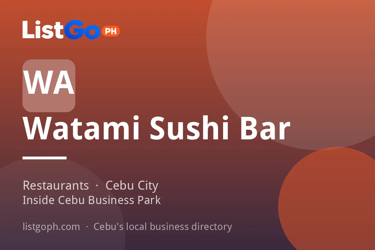Watami Sushi Bar