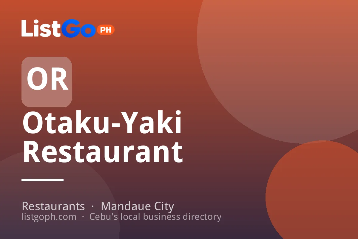 Otaku-Yaki Restaurant