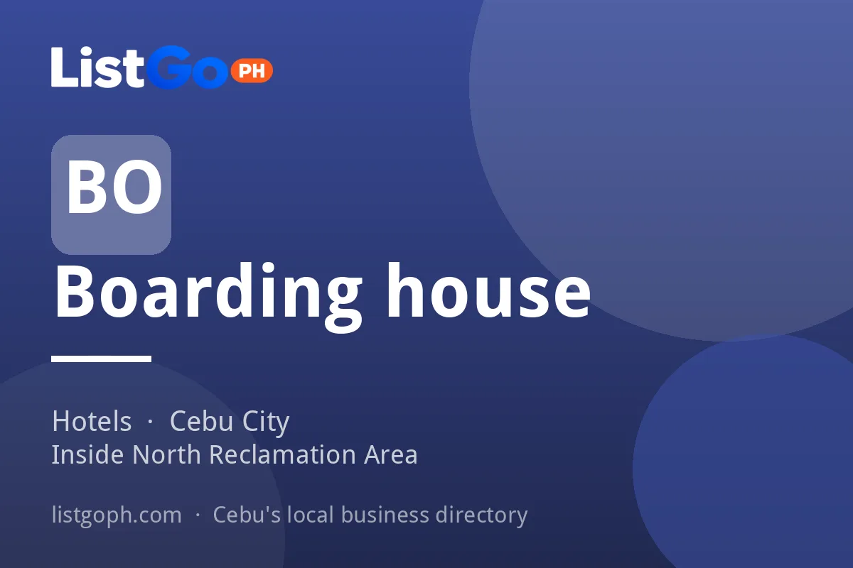 Boarding house