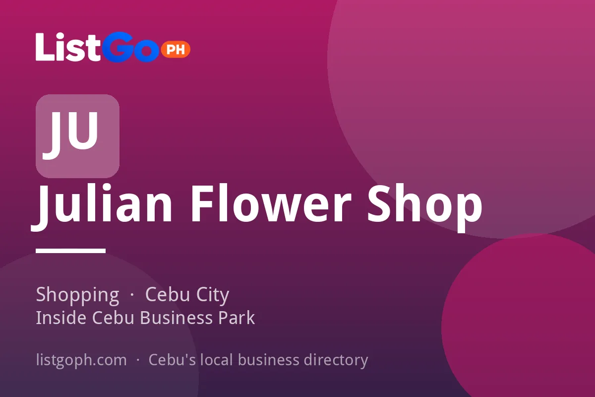 Julian Flower Shop