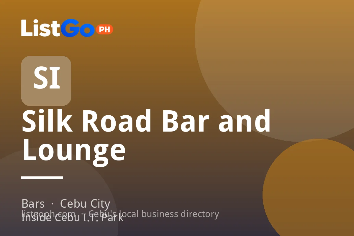 Silk Road Bar and Lounge
