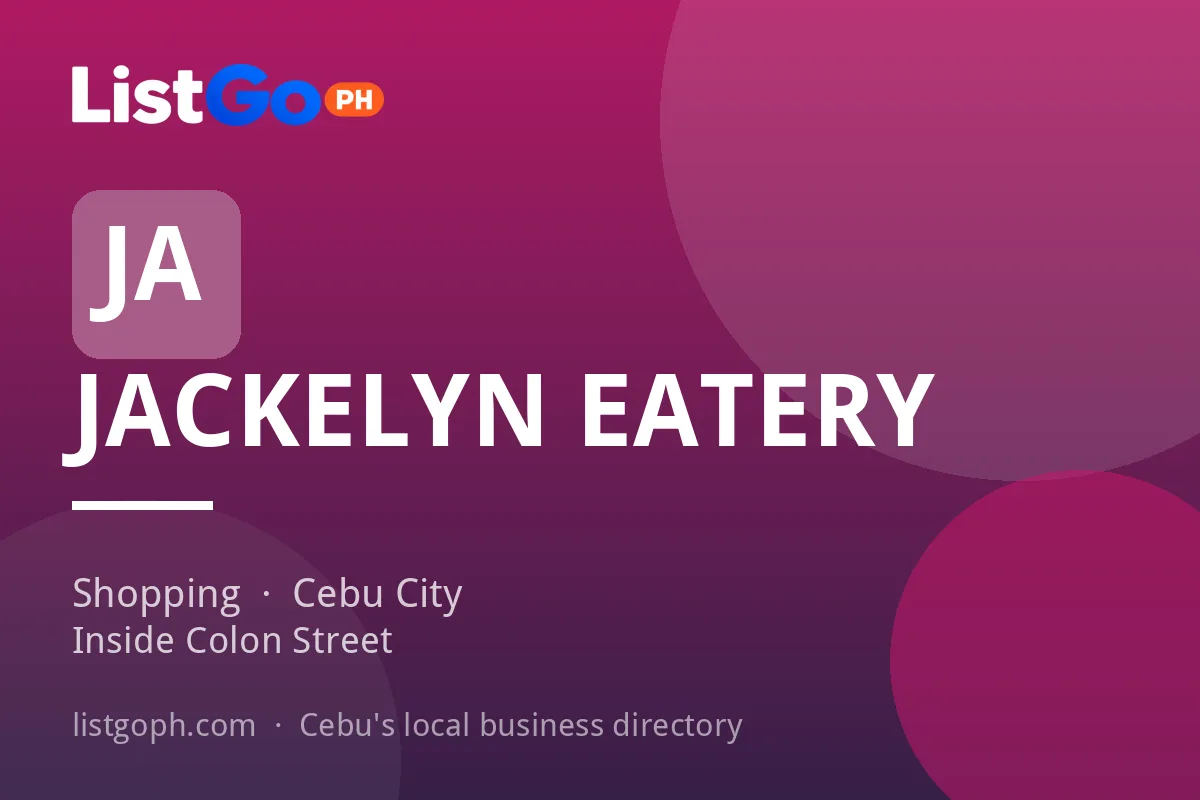 JACKELYN EATERY