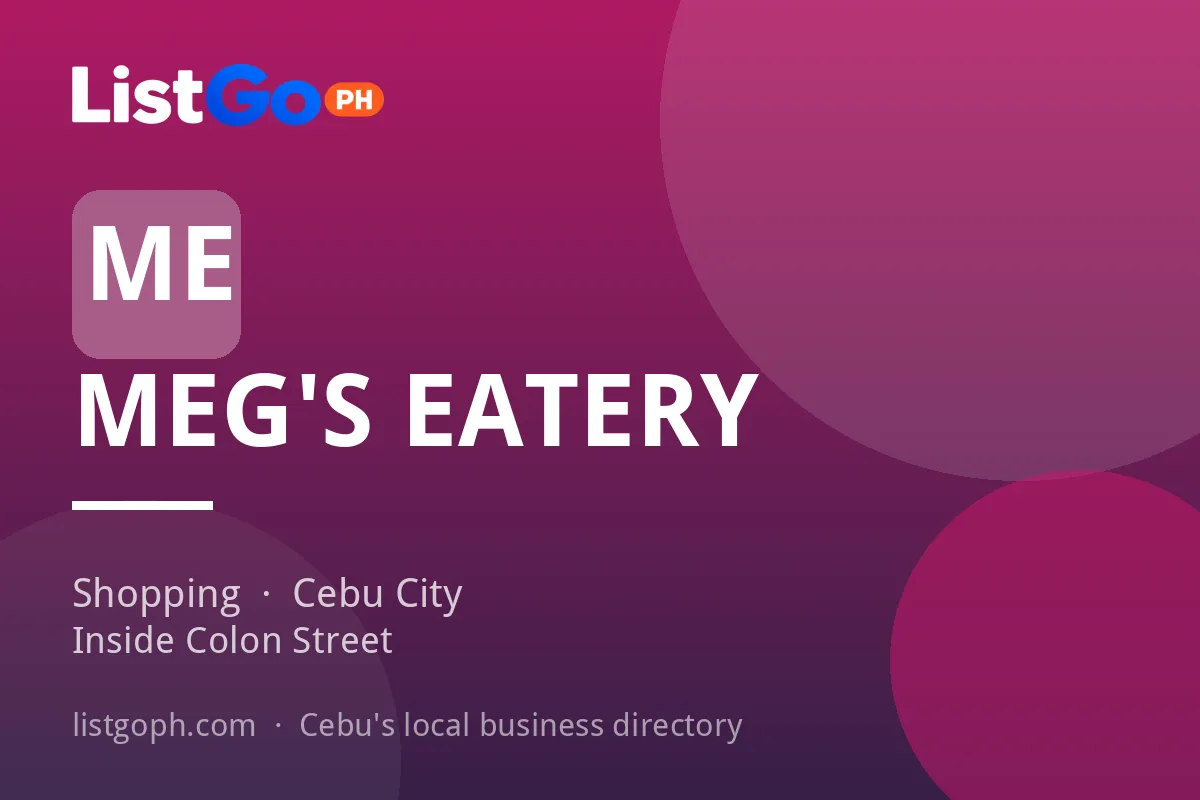 MEG'S EATERY