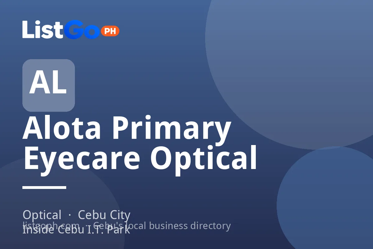 Alota Primary Eyecare Optical