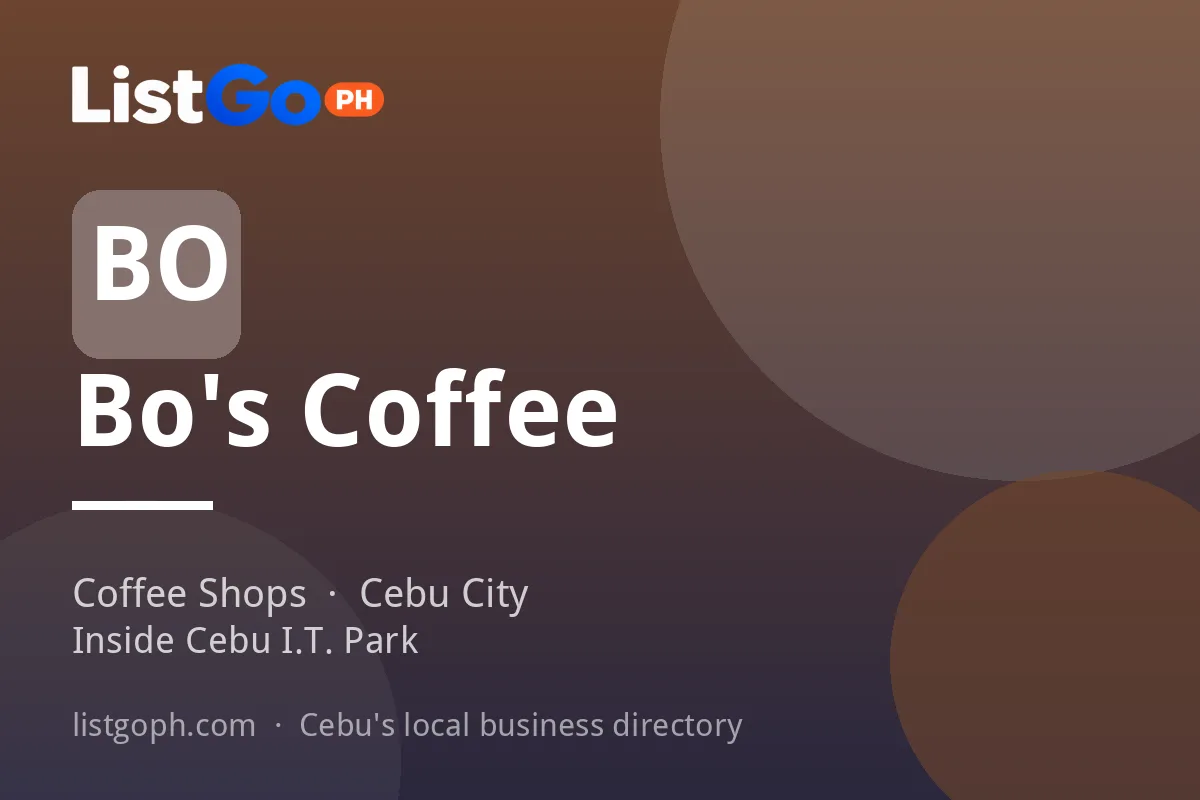 Bo's Coffee