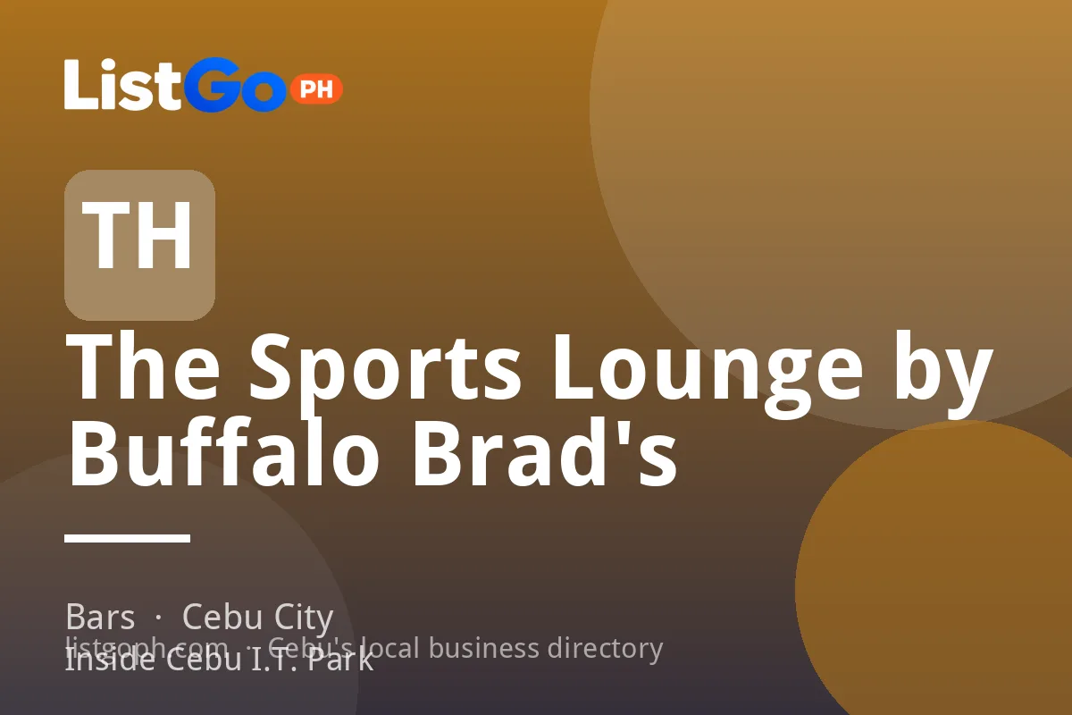 The Sports Lounge by Buffalo Brad's
