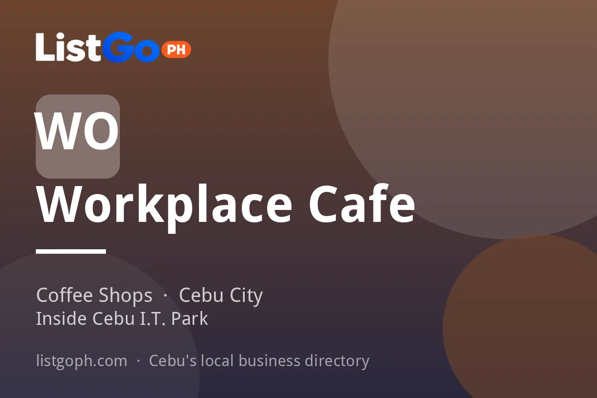 Workplace Cafe