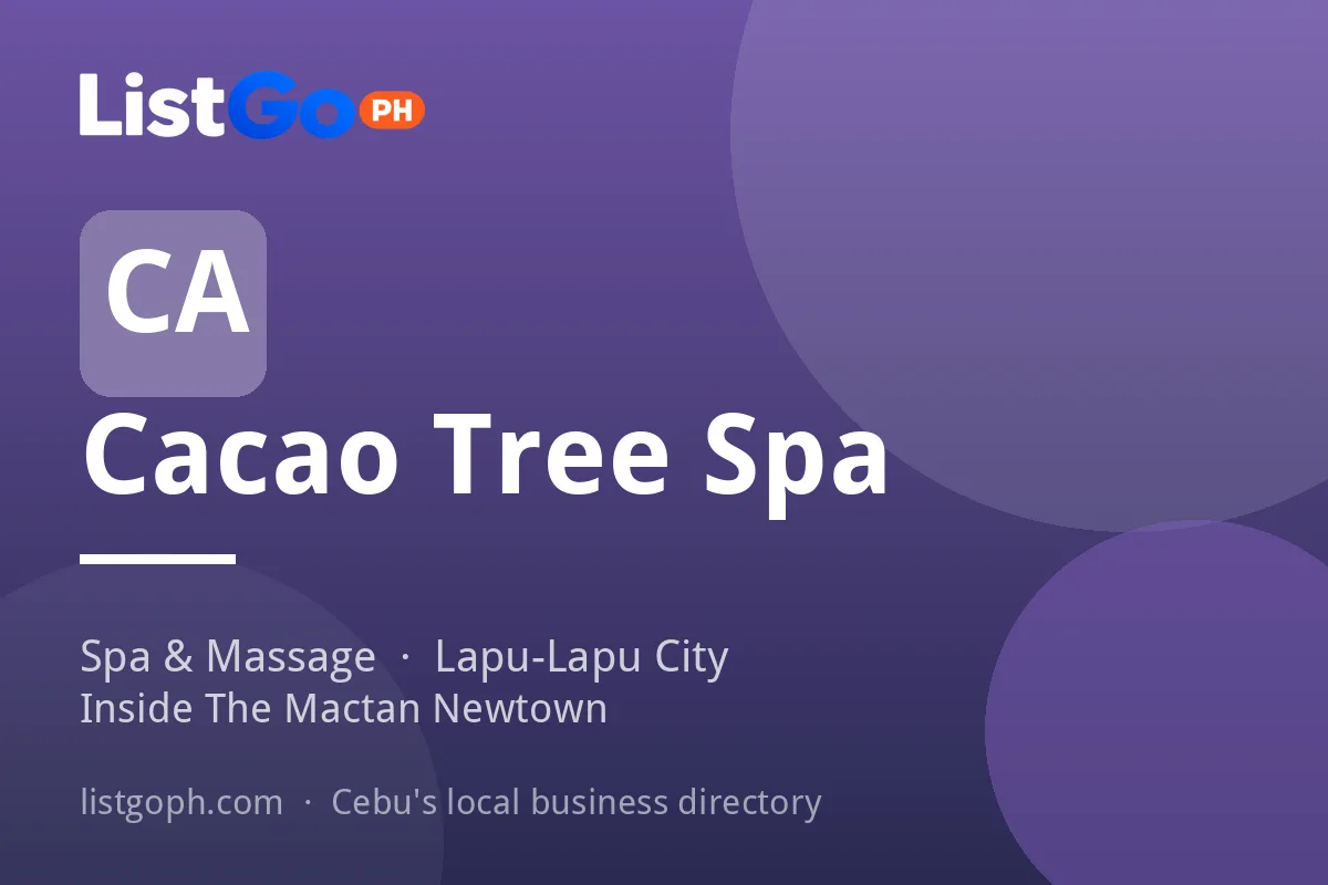 Cacao Tree Spa