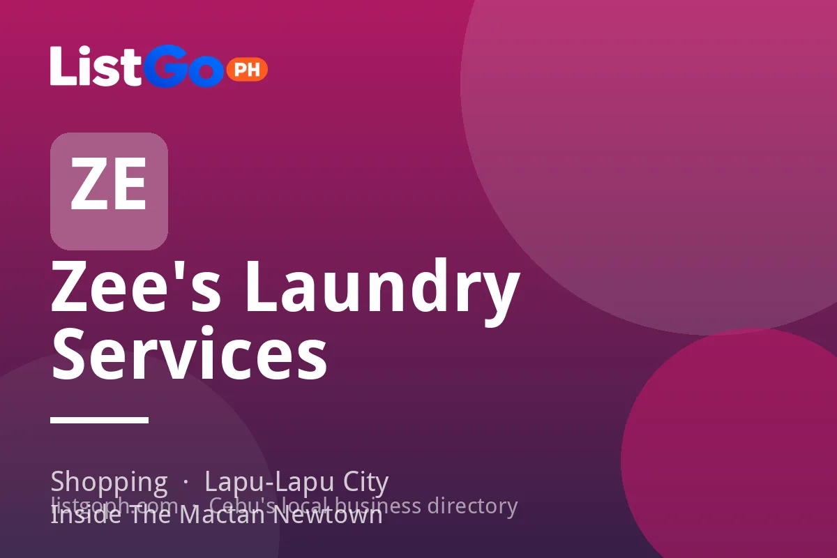 Zee's Laundry Services