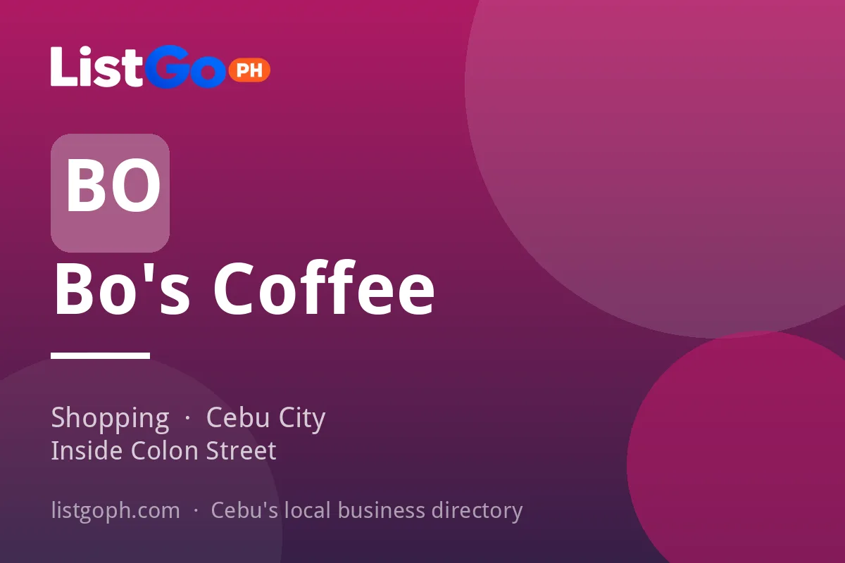 Bo's Coffee