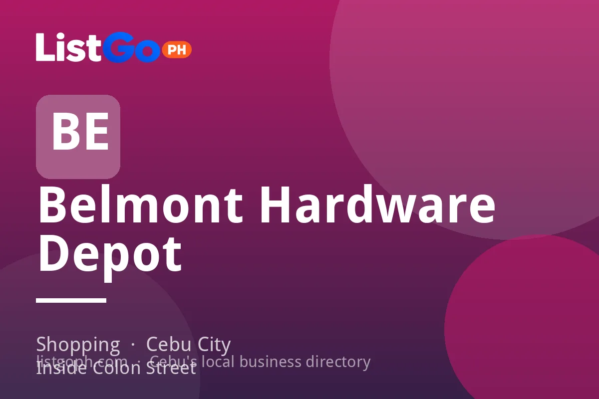 Belmont Hardware Depot