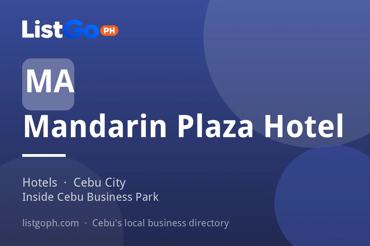 Mandarin Plaza Hotel