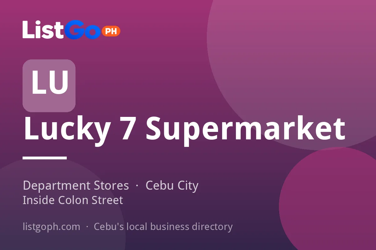 Lucky 7 Supermarket