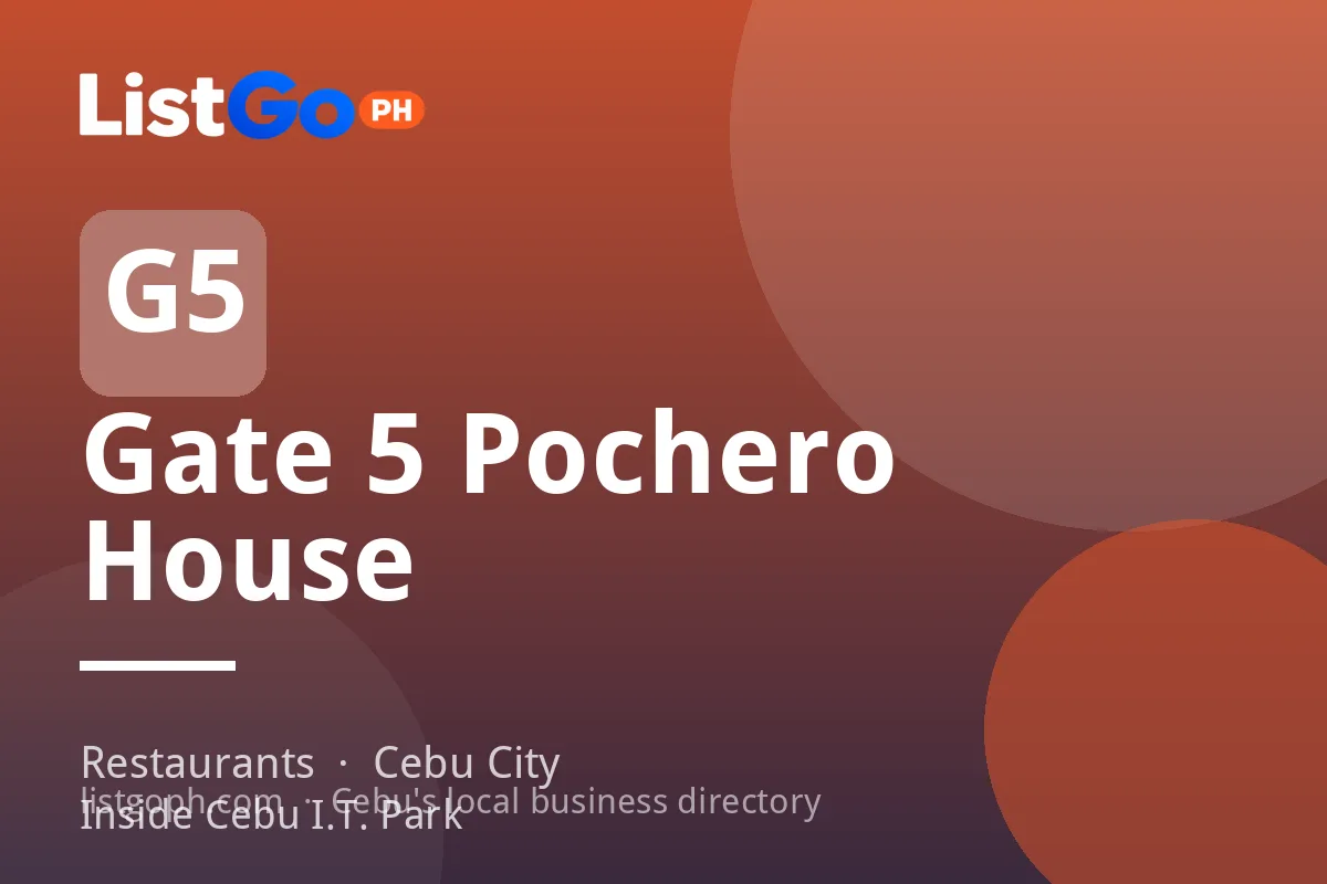 Gate 5 Pochero House