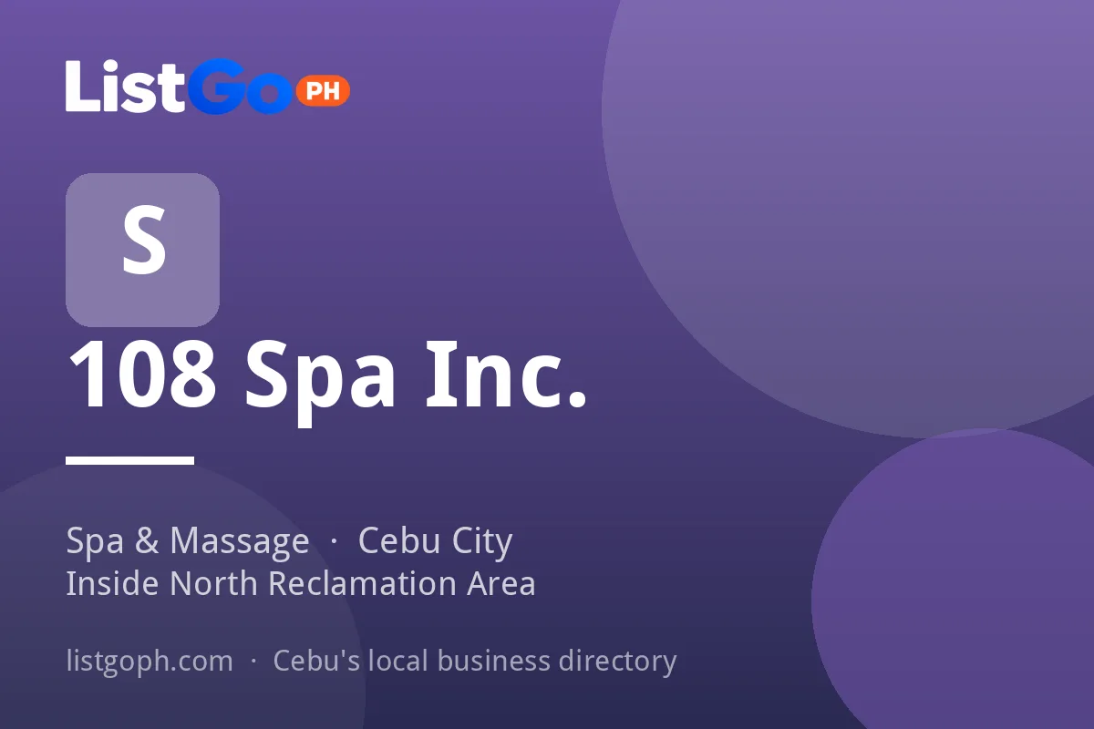 108 Spa Inc.