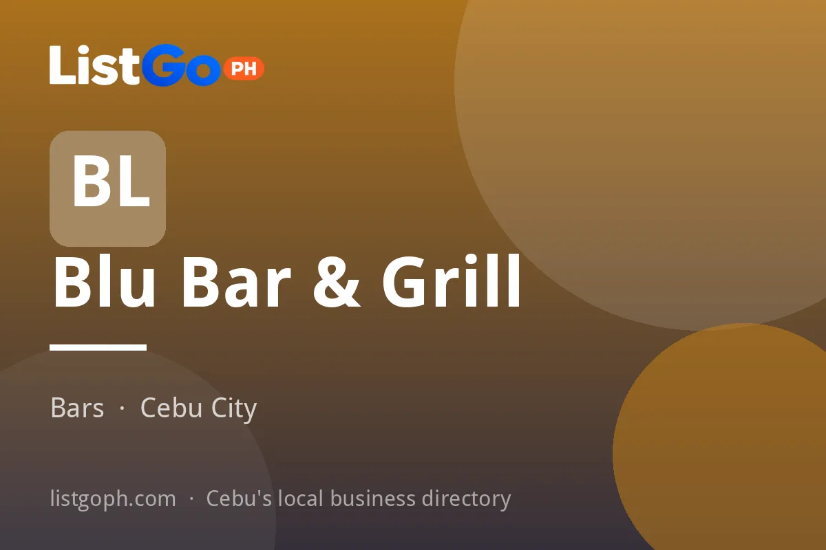 Blu Bar & Grill