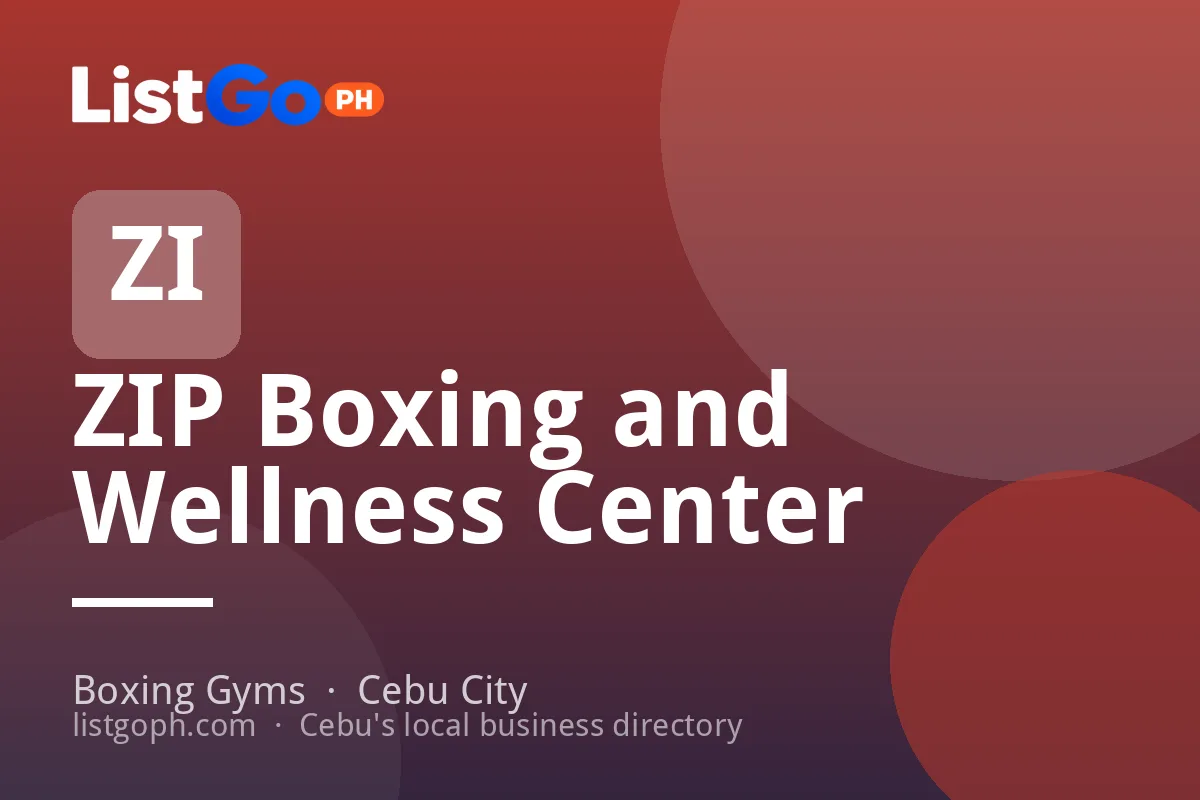 ZIP Boxing and Wellness Center