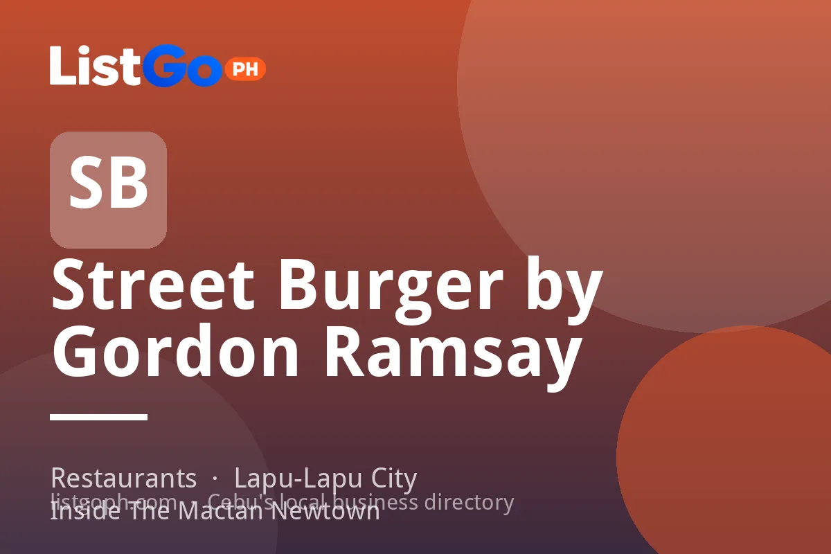Street Burger by Gordon Ramsay