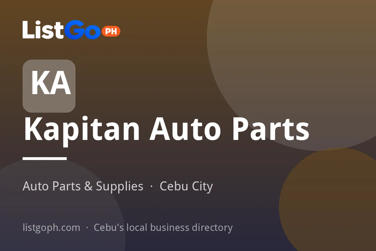 Kapitan Auto Parts