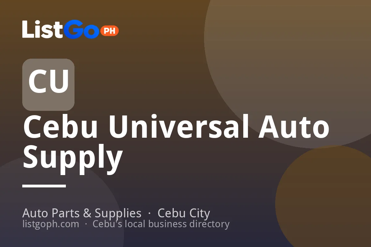 Cebu Universal Auto Supply