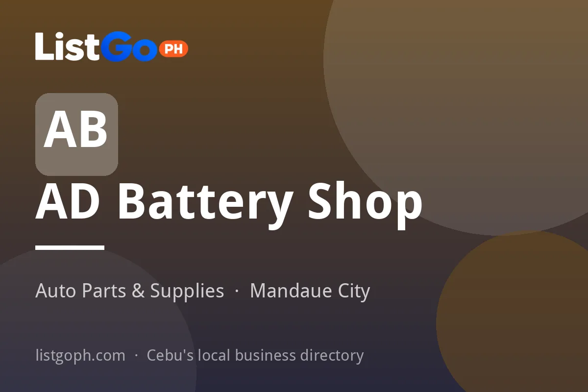 AD Battery Shop