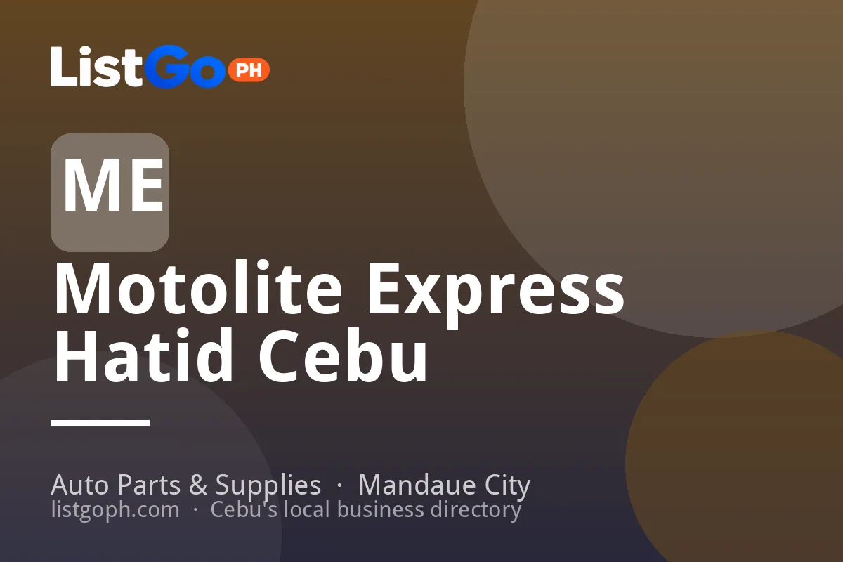 Motolite Express Hatid Cebu