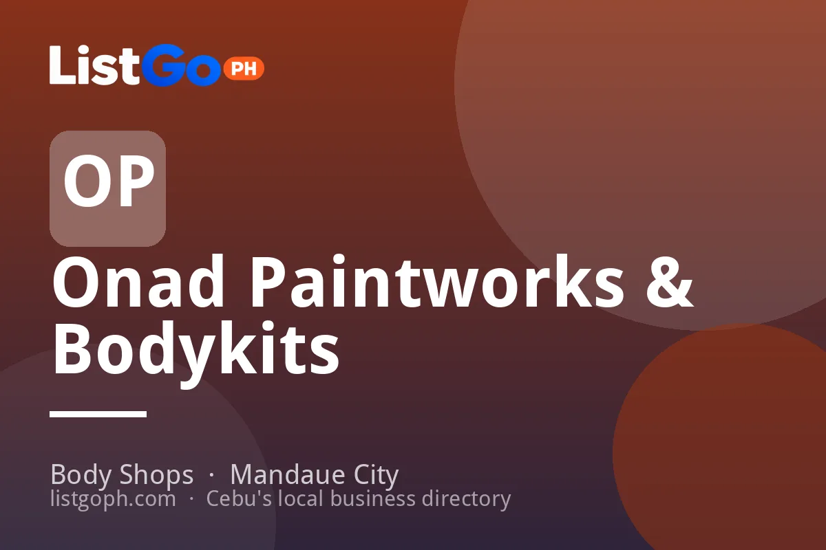 Onad Paintworks & Bodykits