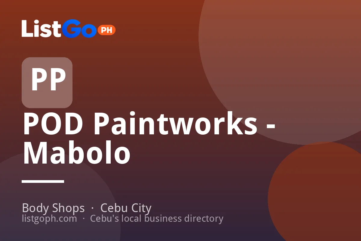 POD Paintworks - Mabolo