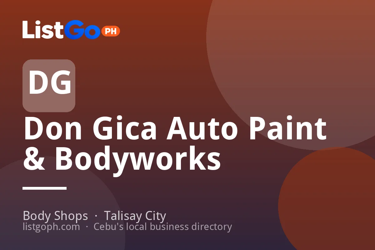 Don Gica Auto Paint & Bodyworks